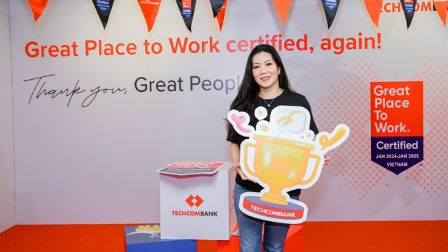 Techcombank – ngân hàng Việt Nam duy nhất 2 năm liên tiếp được GPTW vinh danh