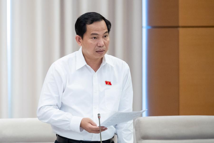 Chủ nhiệm Ủy ban Tài chính, ngân sách Lê Quang Mạnh - Ảnh: Quochoi.vn