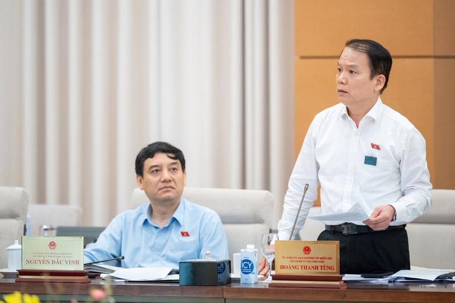 Chủ nhiệm Ủy ban Pháp luật Hoàng Thanh Tùng - Ảnh: Quochoi.vn