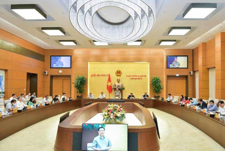 Ủy ban Thường vụ Quốc hội khai mạc phiên họp thứ 32 - Ảnh: Quochoi.vn