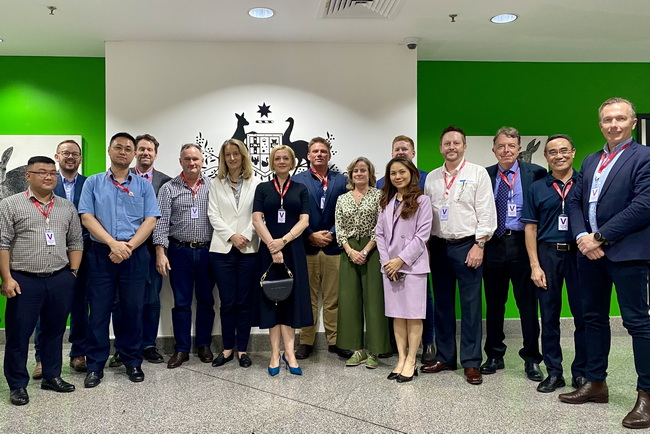Phái đoàn hợp tác doanh nghiệp thiết bị, dịch vụ khai khoáng Australia đến thăm Việt Nam