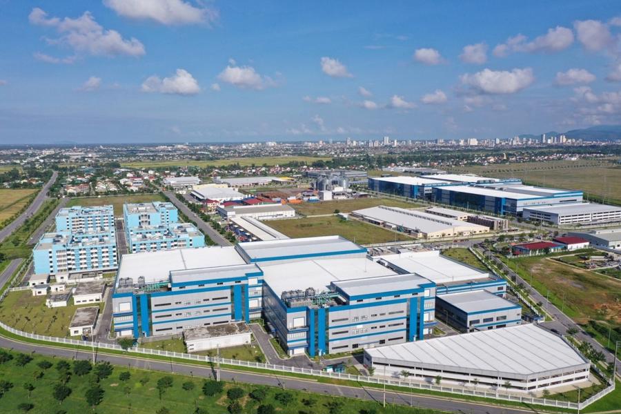 Dự án nhà máy Radiant Opto-Electronics Việt Nam Nghệ An tại khu công nghiệp VSIP. Ảnh: KCN VSIP.