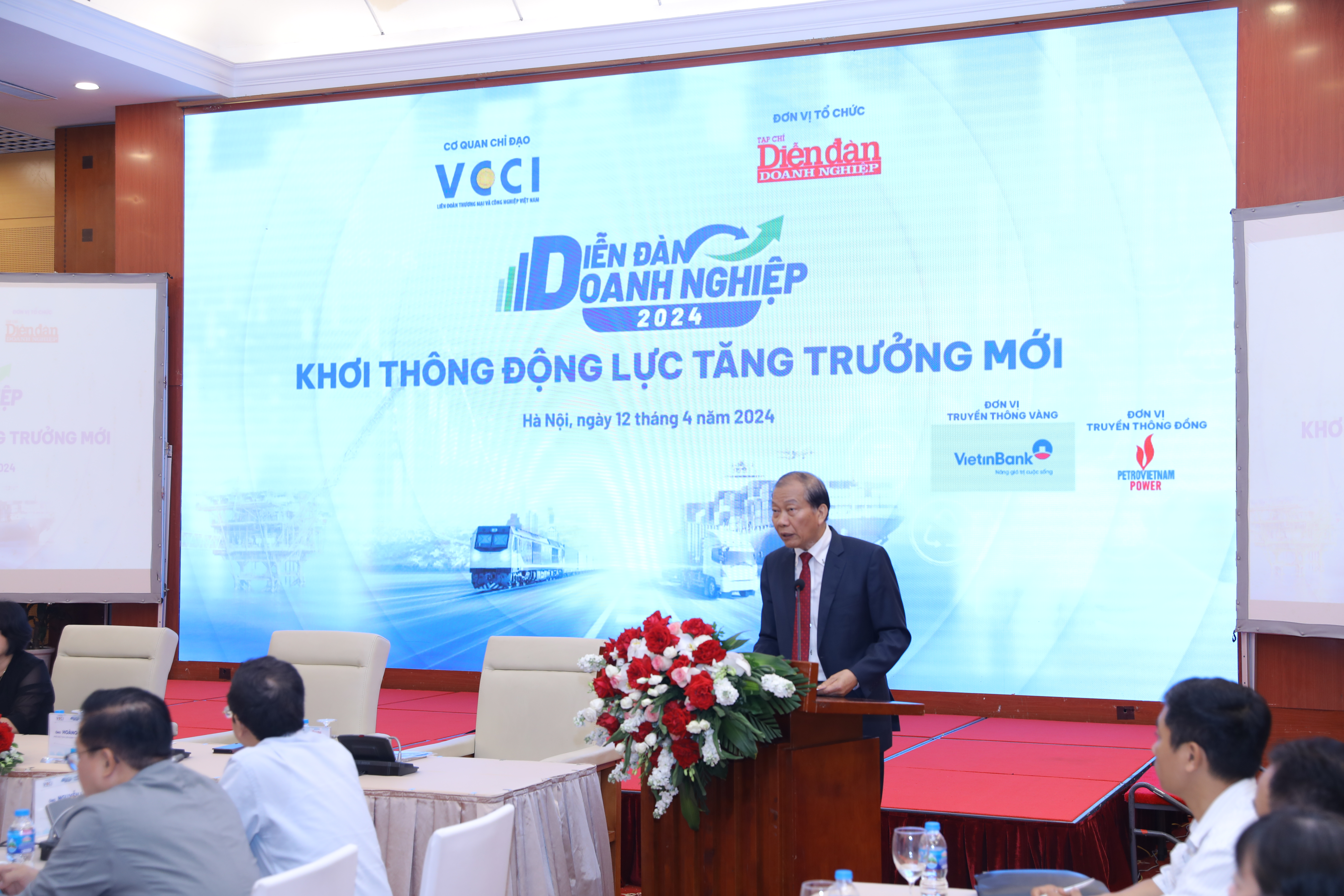 Ông Hoàng Quang Phòng, Phó Chủ tịch Liên đoàn Thương mại và Công nghiệp Việt Nam (VCCI)