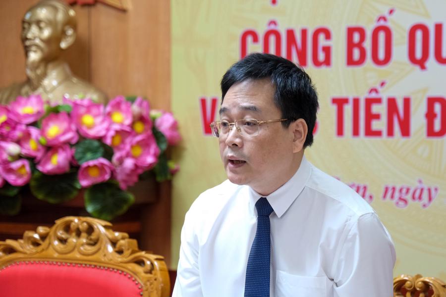  Ông Vũ Hoàng Quý, Giám đốc Sở Kế hoạch và Đầu tư tỉnh Lạng Sơn.