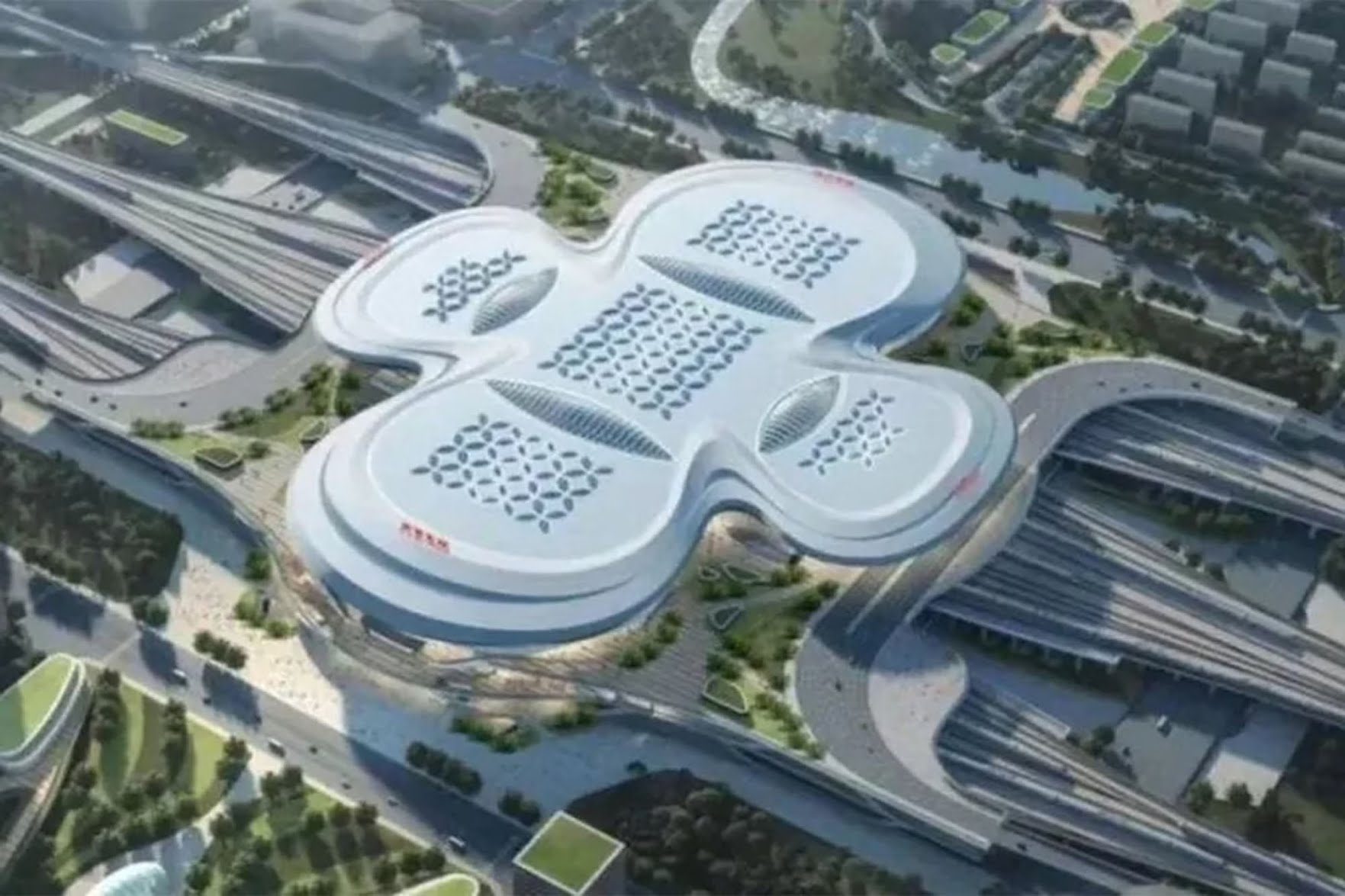 Thiết kế của nhà ga Bắc Nam Kinh mới