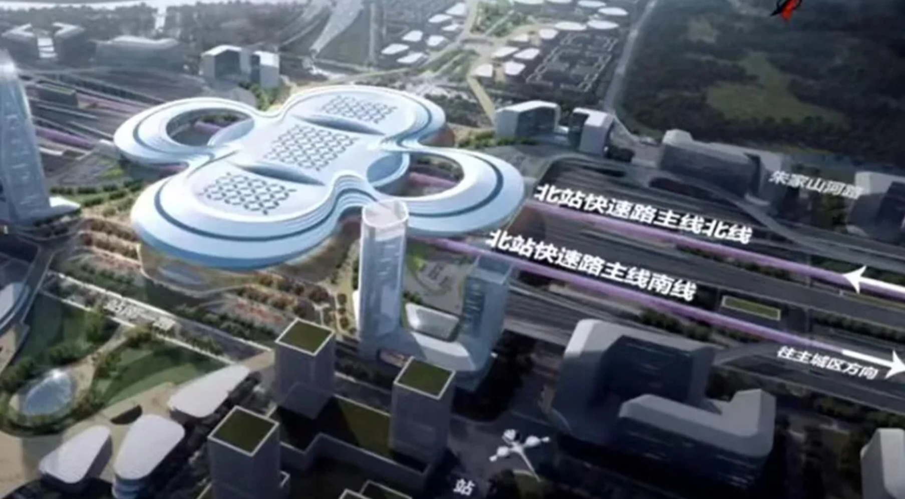 Thiết kế nhà ga 2,7 tỉ USD ở Trung Quốc bị chế giễu - Ảnh 2.